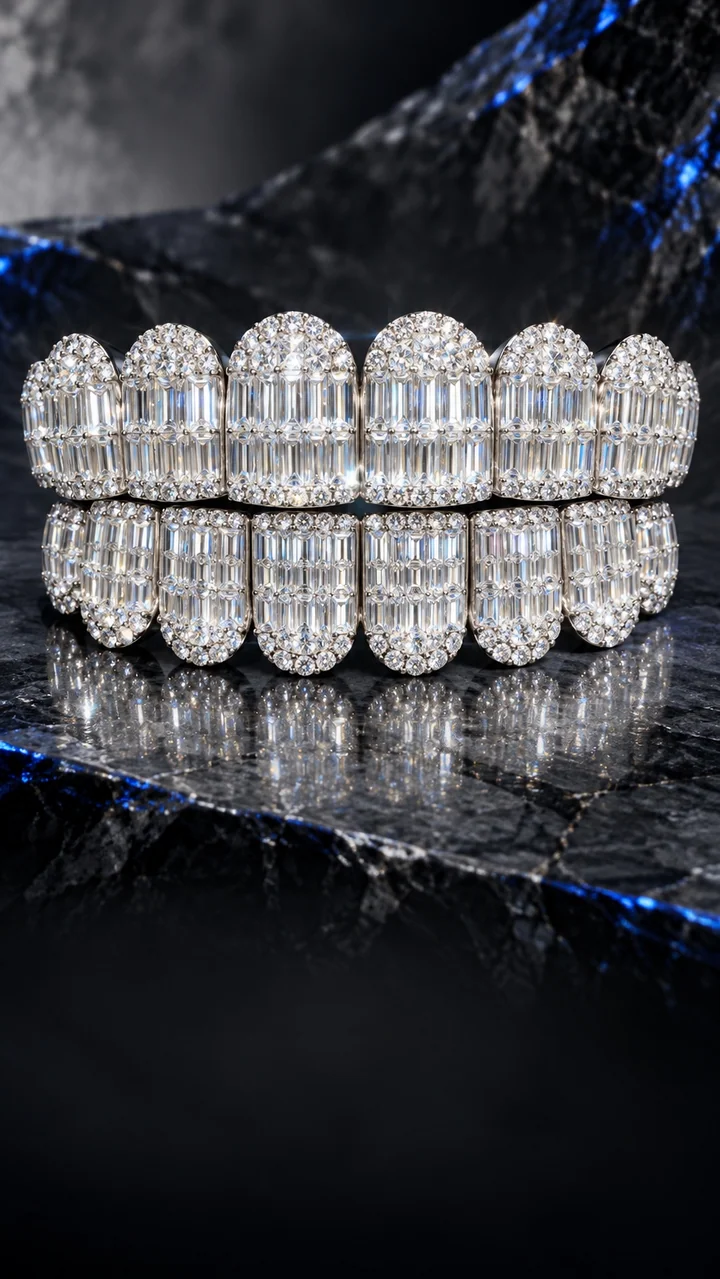 Lab diamonds custom grillz design inspiration