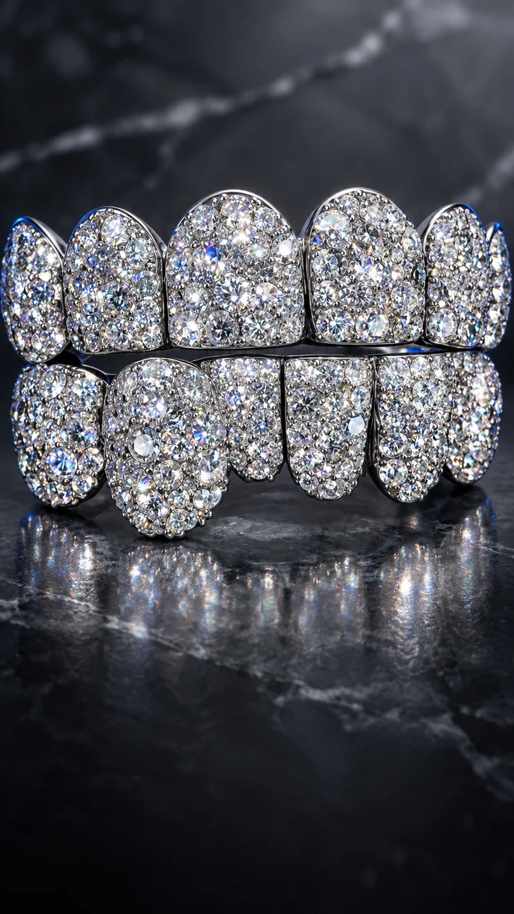 Moissanite custom grillz design inspiration
