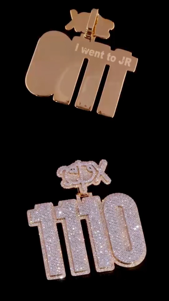 1110 — JR Da Jeweler custom pendants